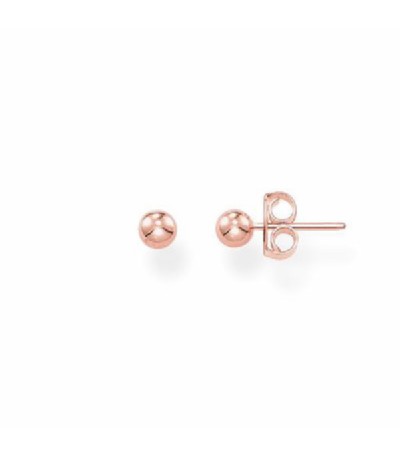 ARETES DOTS, PLATA DE LEY 925 BAÑO ORO R