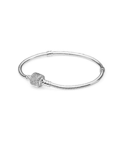 PULSERA PLATA CIERRE CIRCONITA