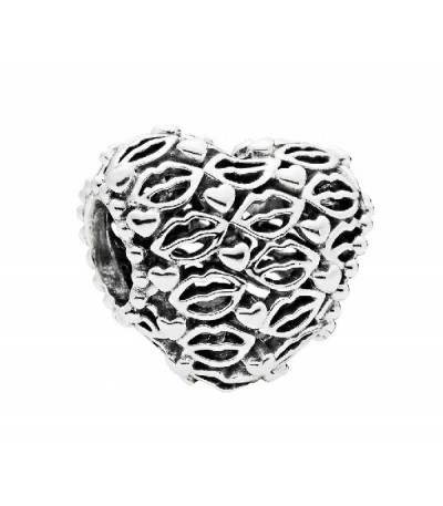 CHARM PLATA CORAZON