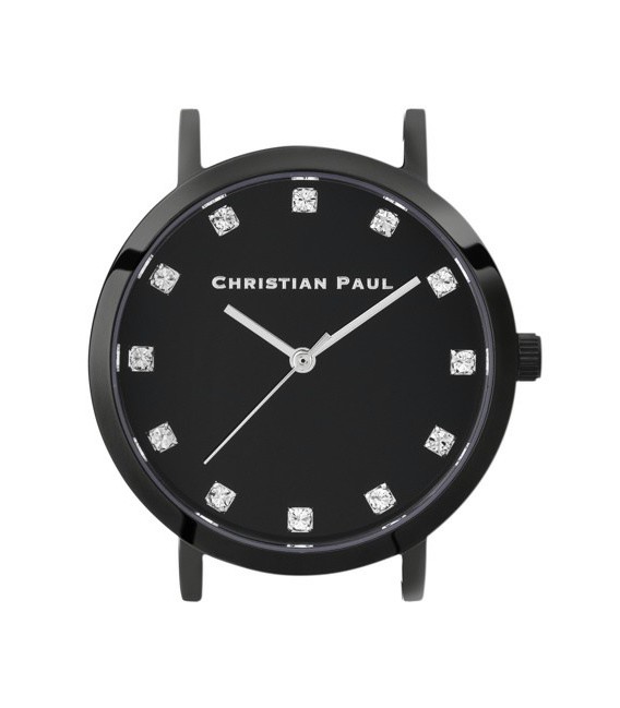 Reloj Caja Christian paul 35MM NEGRO NEGRO LUXE