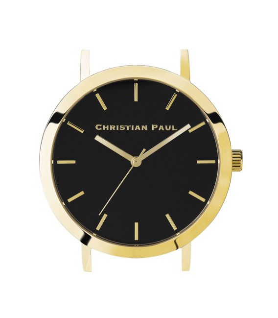 Reloj Caja Christian paul 35MM NEGRO G CRUDO