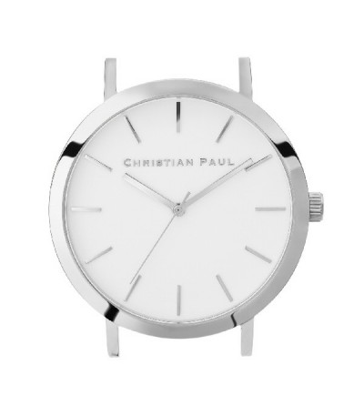 Reloj Caja Christian paul 35MM BLANCO S CRUDO