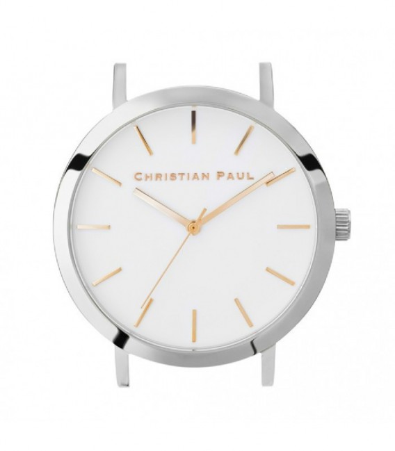 Reloj Caja Christian paul 43MM BLANCO S CRUDO