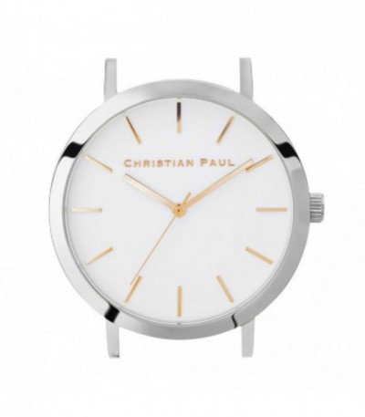 Reloj Caja Christian paul 43MM BLANCO S CRUDO