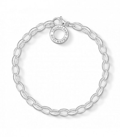 CHAR PULSERA PLATA M