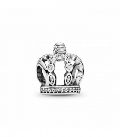 CHARM PLATA CIRCONITA CORONA