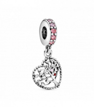 CHARM PLATA CIRCON ARBOL VIDA