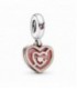 CHARM PLATA ROSE CRIST ESM ROS