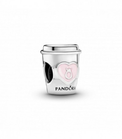 CHARM PLATA ESM ROSA TAZA CAFE