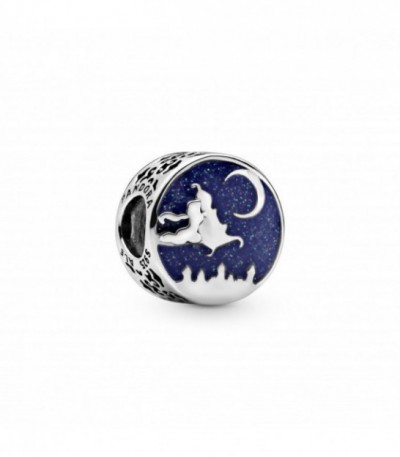 DISNEY ALADDIN AND JASMINE SILVER CHARM