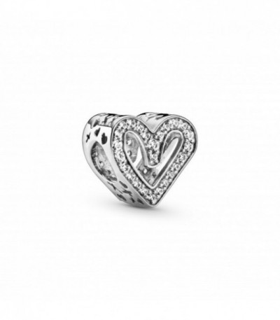 heart sterling silver