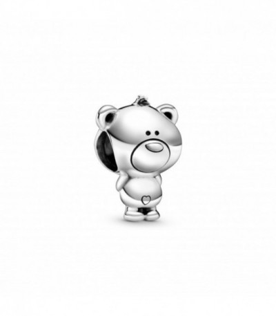 TEDDY BEAR STERLING SILVER CHARM