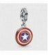 MARVEL CAPTAIN AMERICA SHIELD CHARM COLG