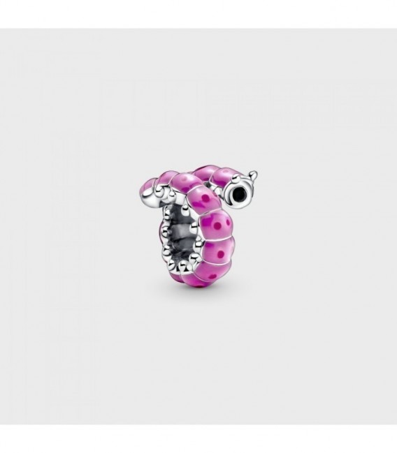 CATERPILLAR PINK AND DARK PINK ENAMEL