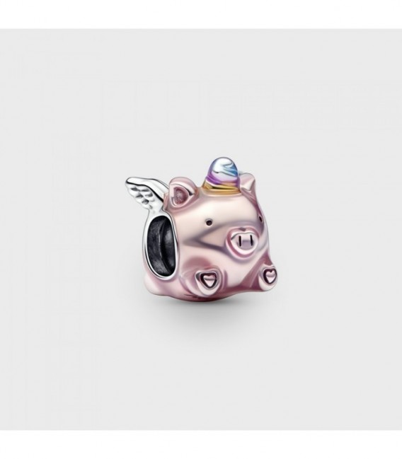 FLYING PIG SILVER CHARM