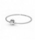 Disney Stitch sterling silver bangle wit