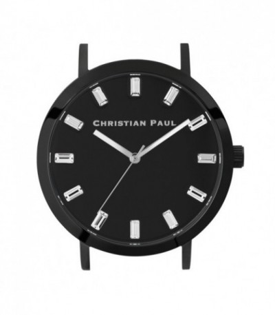 Reloj Caja Christian paul 43MM NEGRO NEGRO LUXE