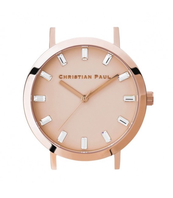 Reloj Caja Christian paul 43MM ROSA RG LUXE