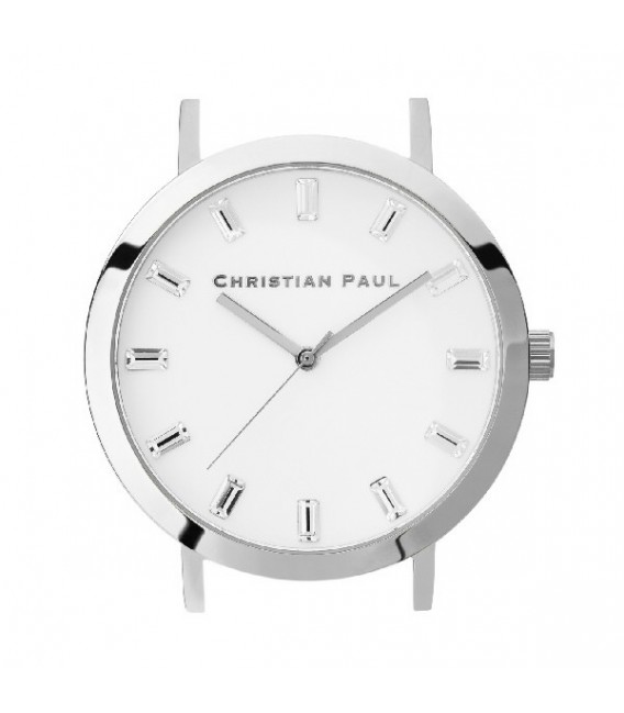 Reloj Caja Christian paul 35MM BLANCO S LUXE