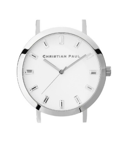 Reloj Caja Christian paul 35MM BLANCO S LUXE