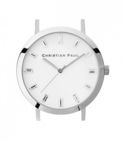 Reloj Caja Christian paul 43MM BLANCO S LUXE