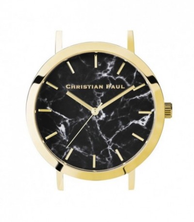 Reloj Caja Christian paul 43MM MARMOL NEGRO G