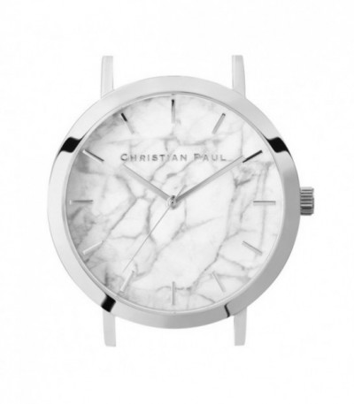 Reloj Caja Christian paul 43MM MARMOL BLANCO S