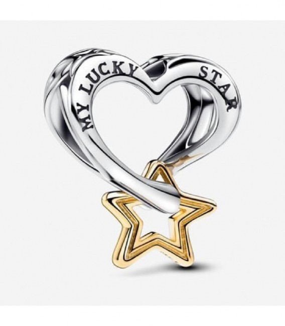 Charm Estrella y Corazón de la Suerte